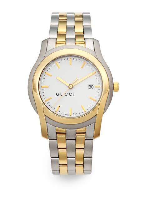 gucci g-circle logo stainless steel watch|stainless steel gucci watch men.